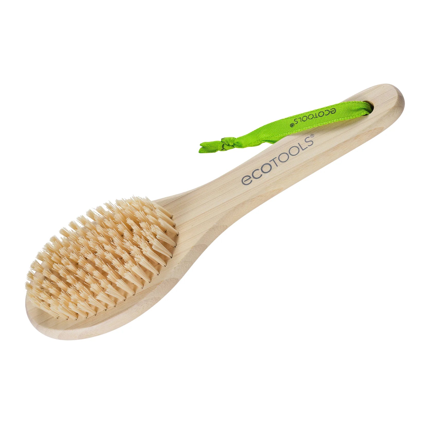 ECOTOOLS clean beauty clean planet dry body brush curelty free bristles فرشاة التنظيف والتقشير الجاف للقدم من ايكو تولز