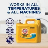 ARM & HAMMER Powerfully Clean Burst Liquid Laundry Detergent منظف الغسيل السائل برائحة الانتعاش النقي من ارم اند هامر