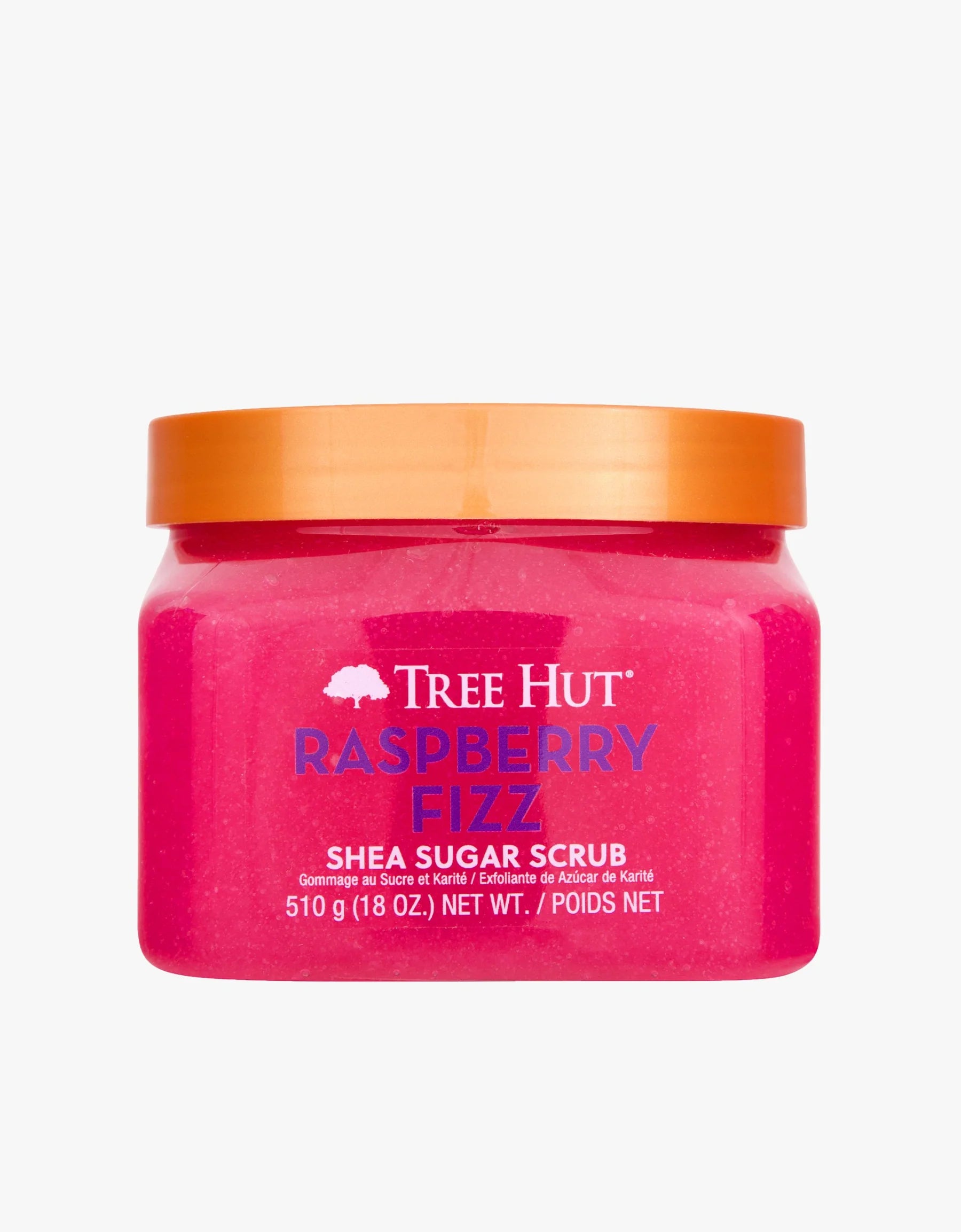 TREE HUT Raspberry Fizz Shea Sugar Scrub سكراب التوت الفوّار بزبدة الشيا من تري هات