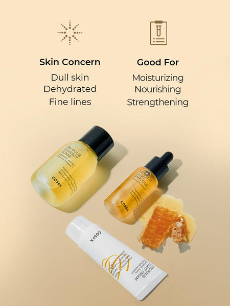 COSRX Honey Glow Kit 3 step مجموعة العسل للعناية بالبشرة من كوزركس ...