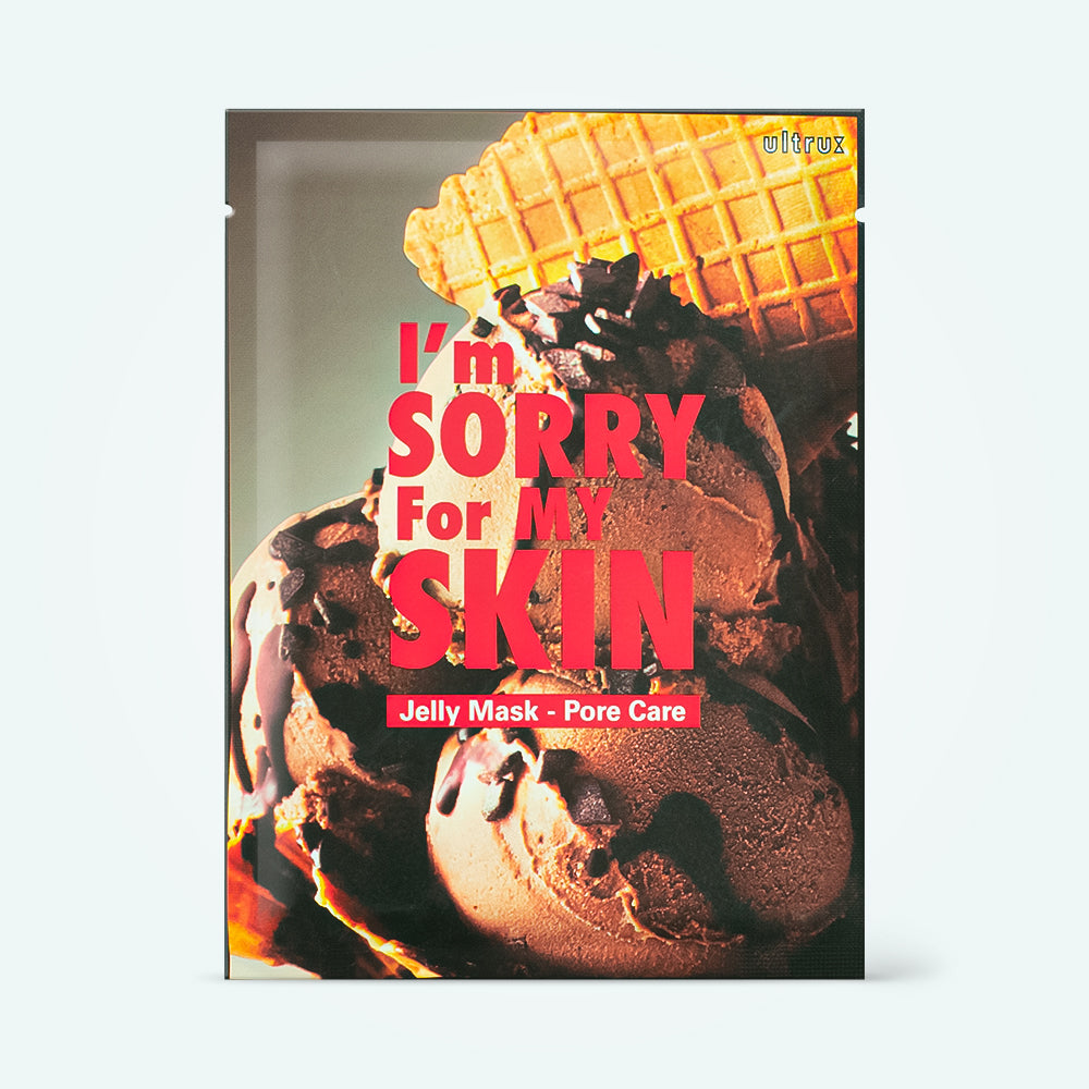 ULTRU IM SORRY FOR MY SKIN PORE CARE JELLY MASK قناع جل مهدئ ومرطب من الترو