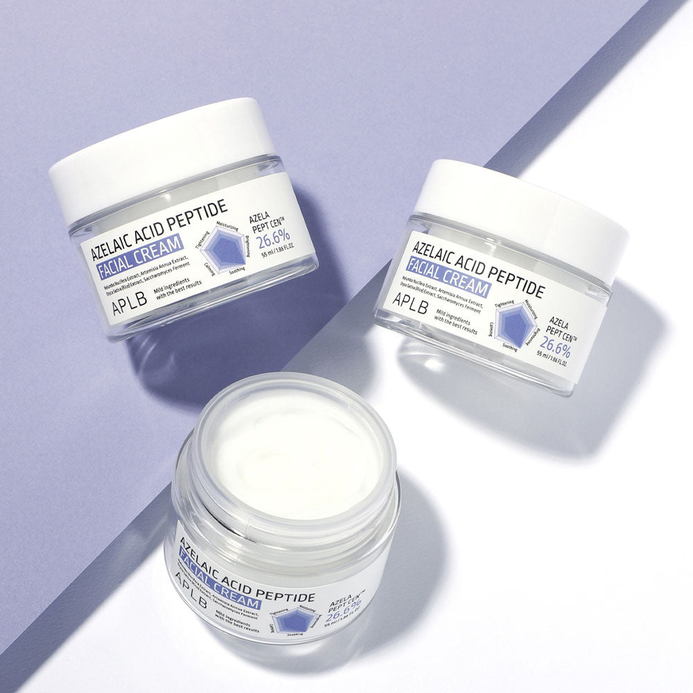 APLB azelaic acid peptide facial cream 26.6% كريم البشرة بالازليك اسد ببتايد