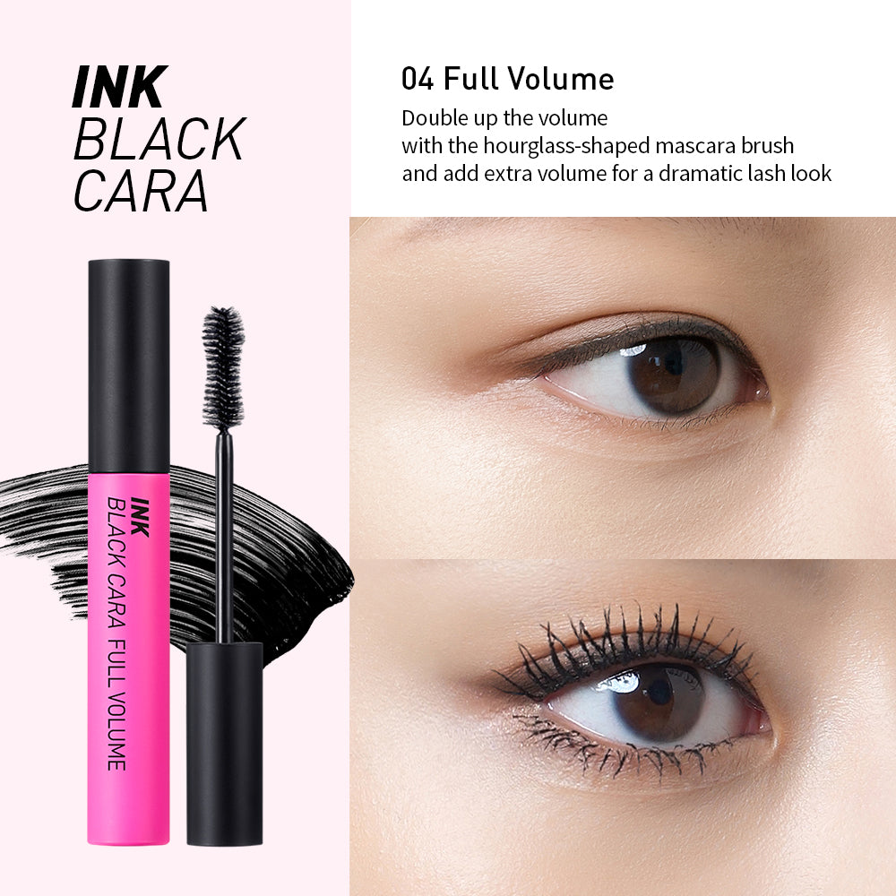 PERIPERA Ink Black Cara full Volume mascara 04 ماسكارا الرموش