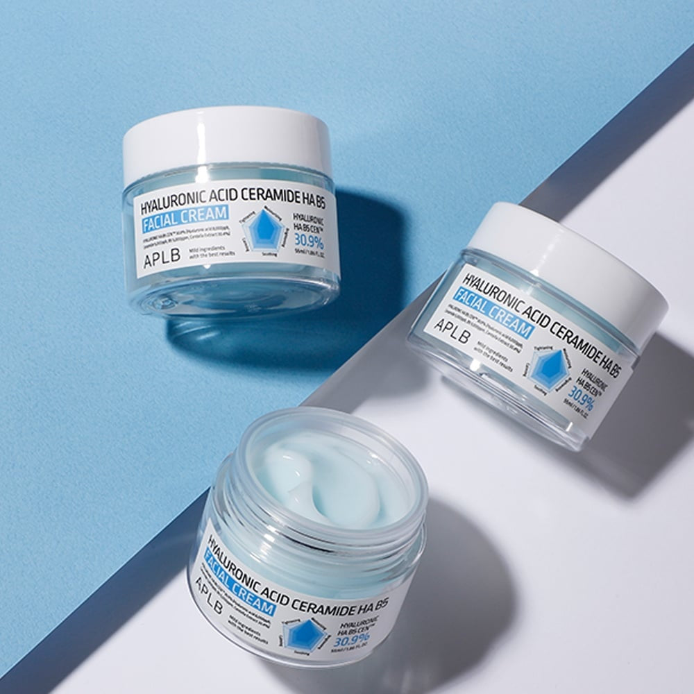 APLB Hyaluronic Acid Ceramide Ha B5 Facial Cream 30.9% كريم الهايلرونك اسد والسيراميد