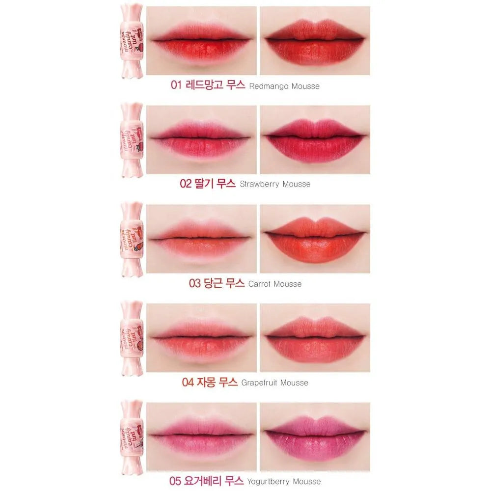 THE SAEM Saemmul Mousse Candy Tint تنت الحلوى للشفاه والخدود