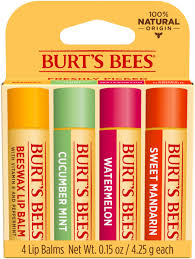 BURTS BEES Freshly Picked Lip Blam Set بكج مرطب الشفاه من برتس بيز