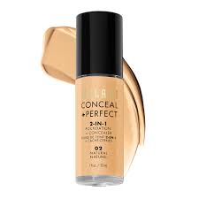 MILANI concealer + perfect 2 in 1 foundation + concealer كونسيلر وفاونديشن منتجين في منتج واحد من ميلاني