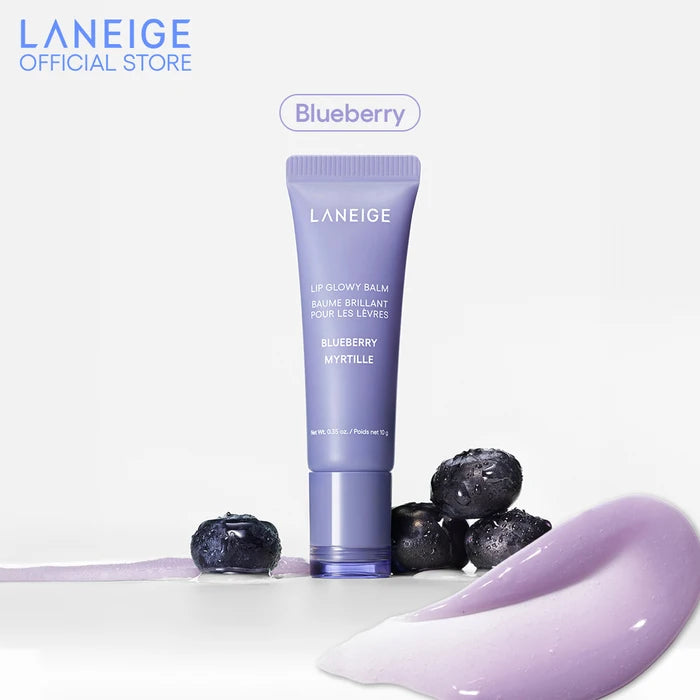 LANEIGE Lip Glowy Balm Baume Brilliant Blueberry بالم الشفاه من لانيج