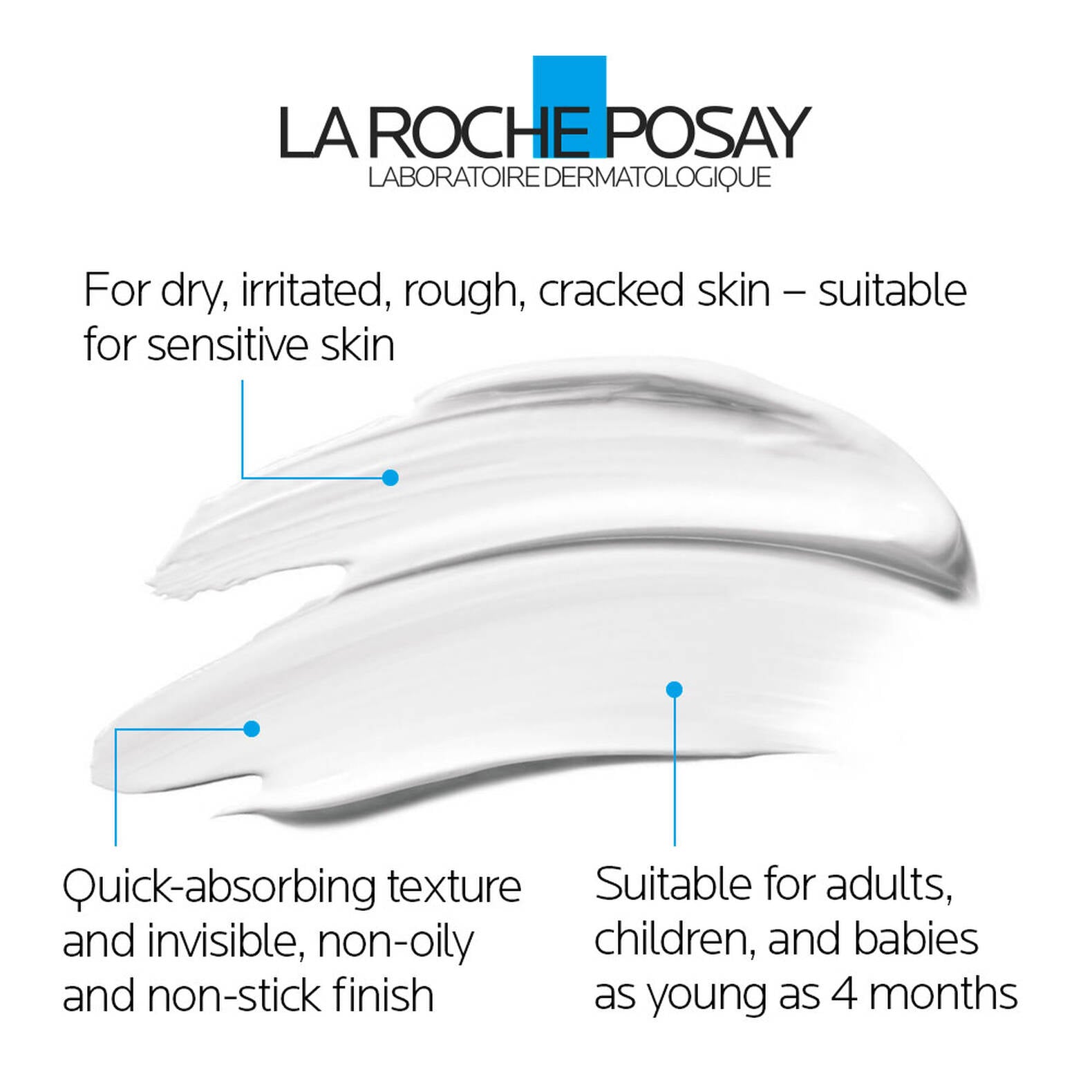 LA ROCHE POSAY Cicaplast Balm B5 Soothing Therapeutic Multi Purpose Cream كريم مرطب ومرمم للبشرة من لاروش