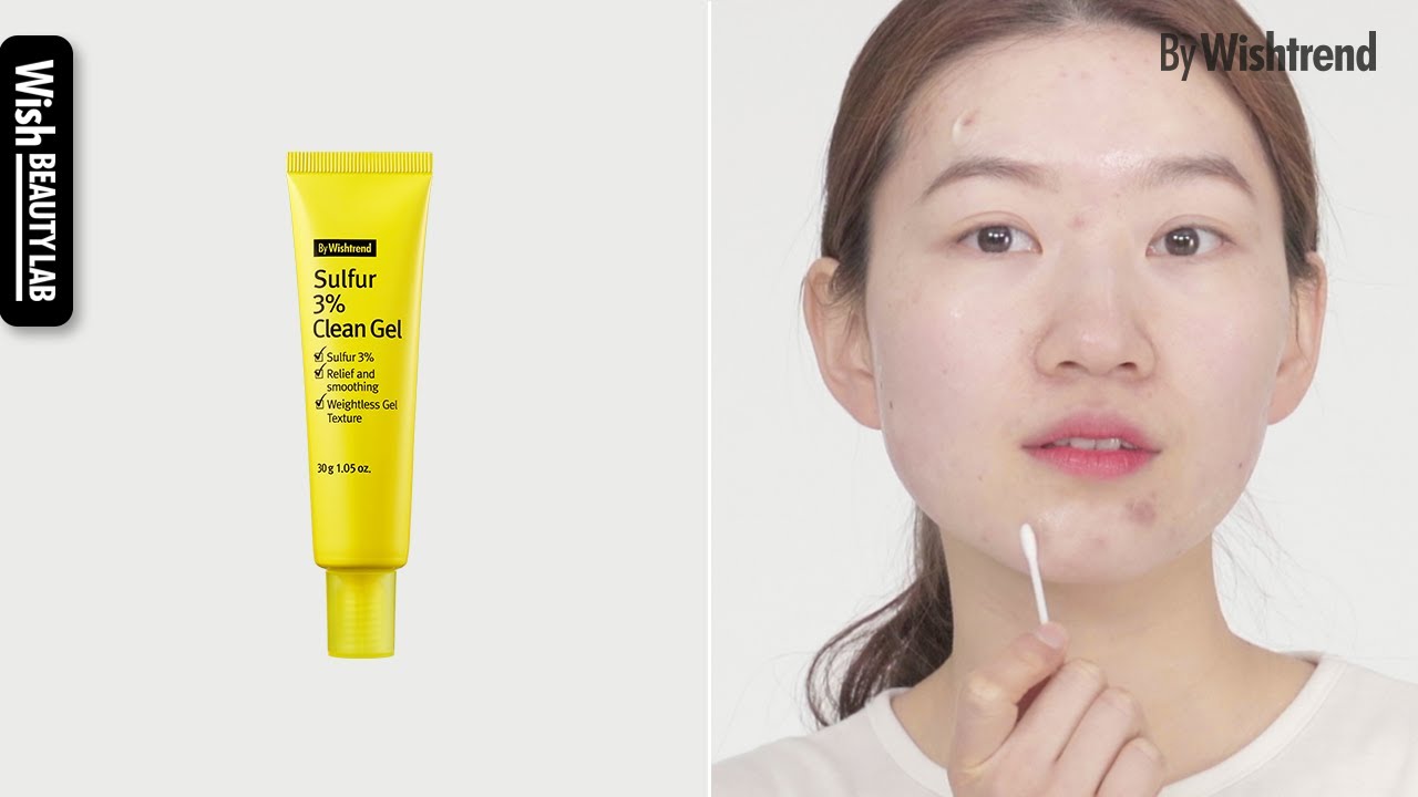 BY WISHTREND sulfur 3% clean gel
