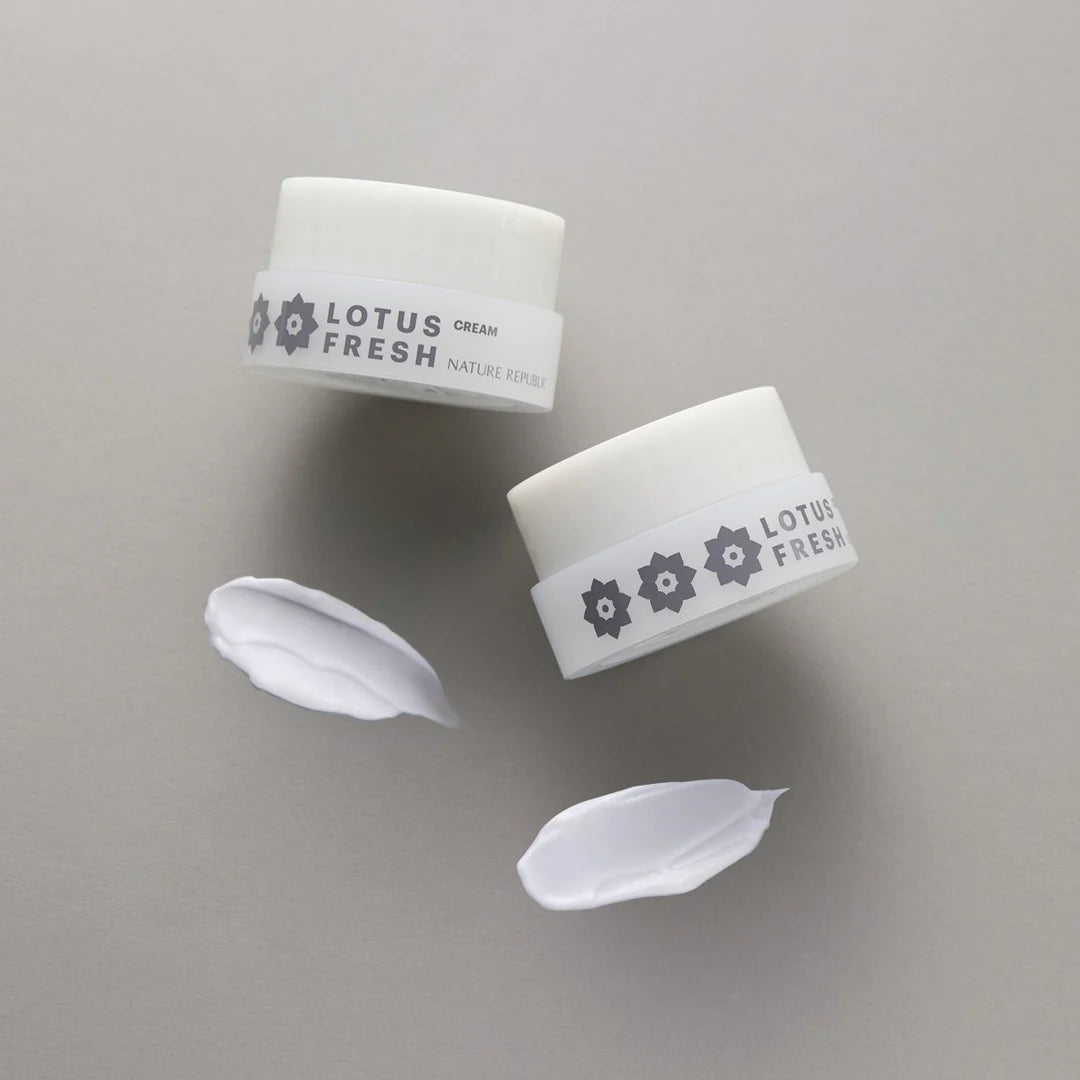 NATURE REPUBLIC Lotus Fresh Cream كريم لوتس المنعش للبشرة من نيجر ريببلك