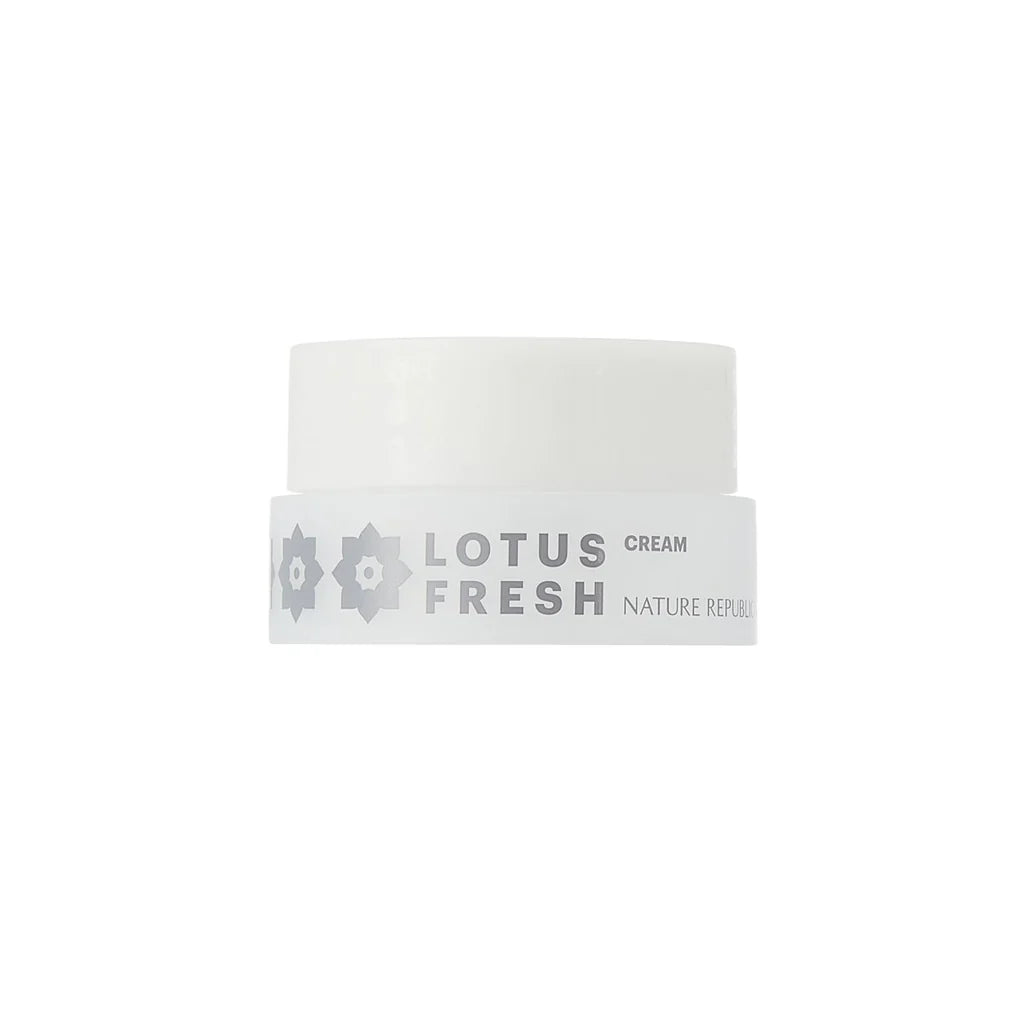 NATURE REPUBLIC Lotus Fresh Cream كريم لوتس المنعش للبشرة من نيجر ريببلك