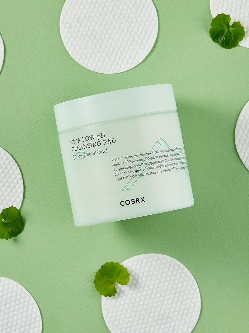 COSRX Cica Low Ph Cleansing Pad شرائح السيكا