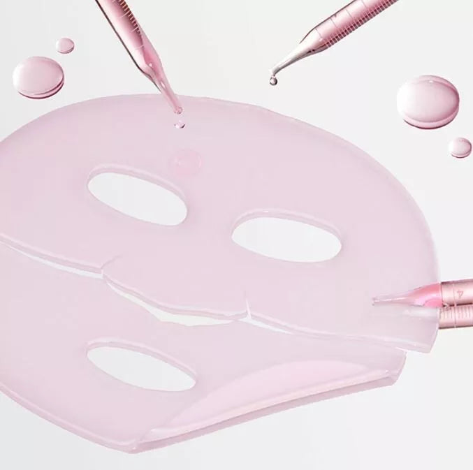 MEDICUBE Pdrn Pink Collagen Gel Mask Sheet 28g ماسك جل مغذٍّ ومهدئ لتعزيز شباب البشرة وترطيبها بعمق