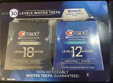 CREST 30 Levels Whiter Teeth لاصقات الاسنان للتبييض