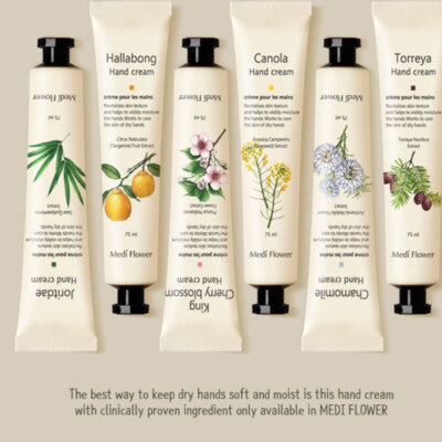 MEDIFLOWER Bonita Garden Hand Cream Shea Butter & Botanical Collaboration مجموعة العناية باليدين من ميدفلاور