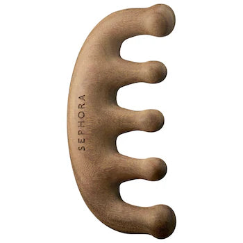 SEPHORA wooden scalp massager اداة مساج خشبية للفروة
