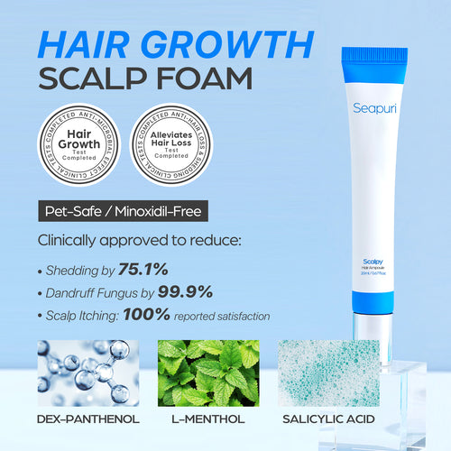 SEAPURI Scalpy hair serum سيروم فروة الشعر للانبات ومنع التساقط من سيبيوري