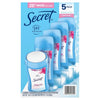 SECRET 5 Pack 24Hr Invisible Solid Antiperspirant Deodorant Powder Fresh مزيل عرق صلب غير مرئي