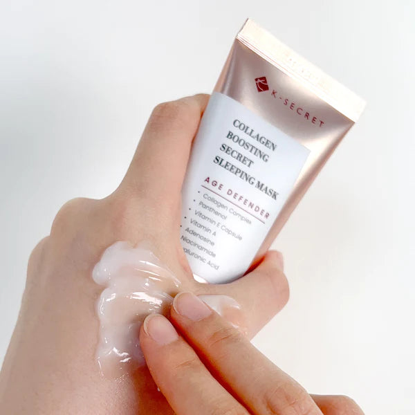 K SECRET collagen boosting secret sleeping mask age defender