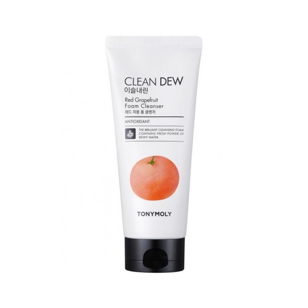 TONYMOLY Clean dew foam cleanser red grapefruit غسول الوجه بالگريب فروت