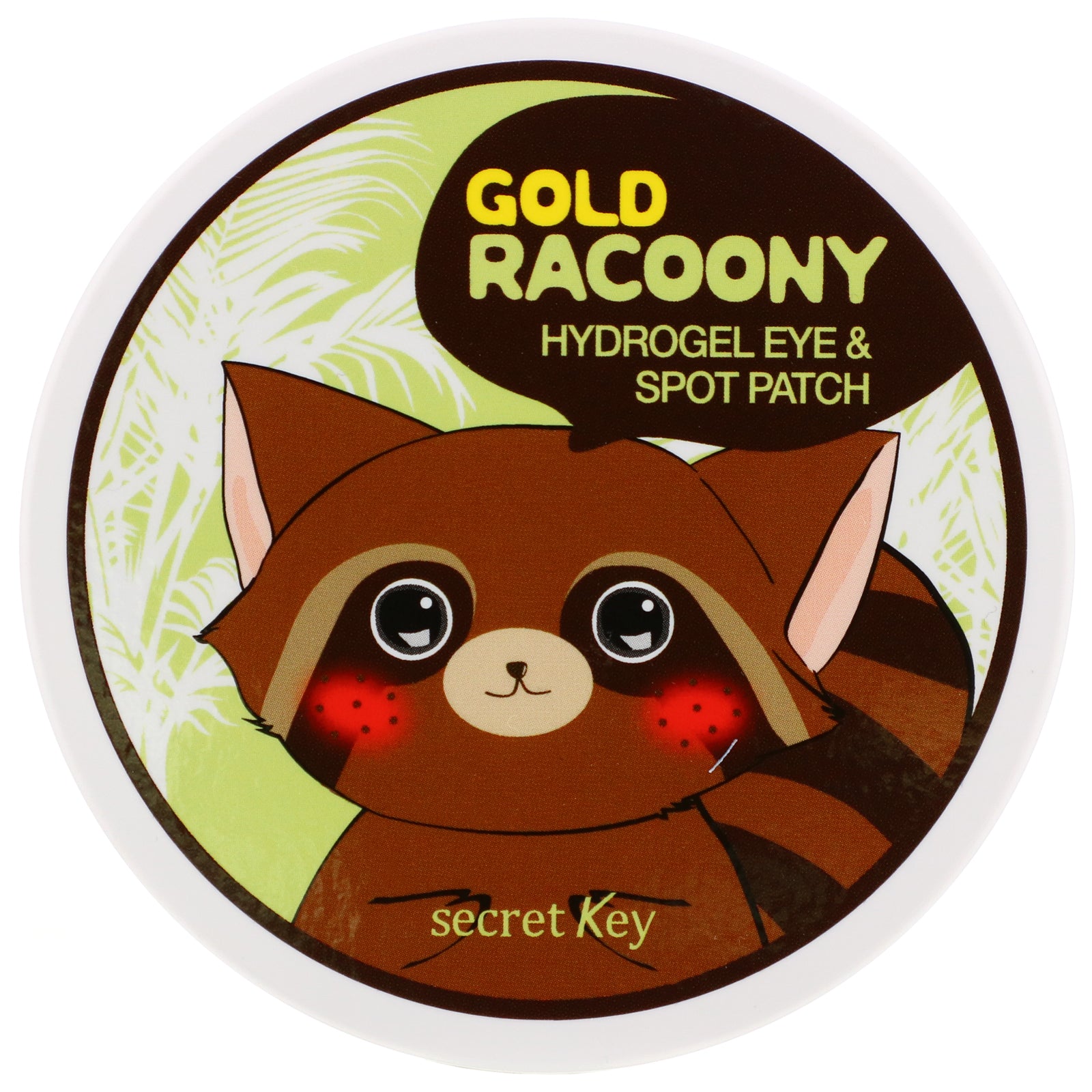 SECRET KEY Gold Racoony Hydro Gel Eye & Spot Patch شرائح العين والبشرة بالذهب