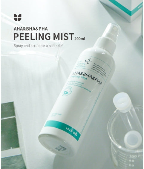MIZON Skin Renewal Program AHA & BHA Peeling Mist مست تقشير البشرة من ميزون