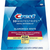 Crest 3D White Whitestrips Glamorous White لاصقات تبييض الاسنان