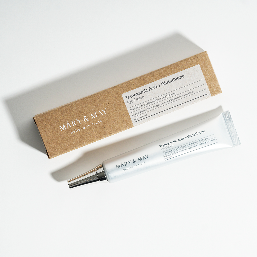MARY & MAY Believe In Truth Tranexamic Acid + Glutathione Eye Cream كريم العين من ماري اند ماي