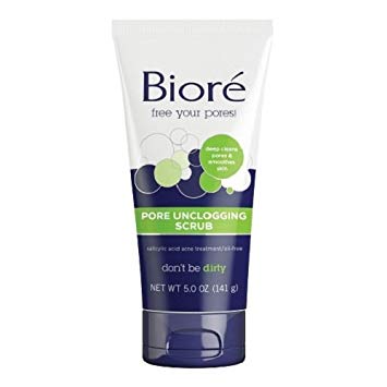 biore Pore unclogging scrub سكراب منظف للبشره من بيوريه