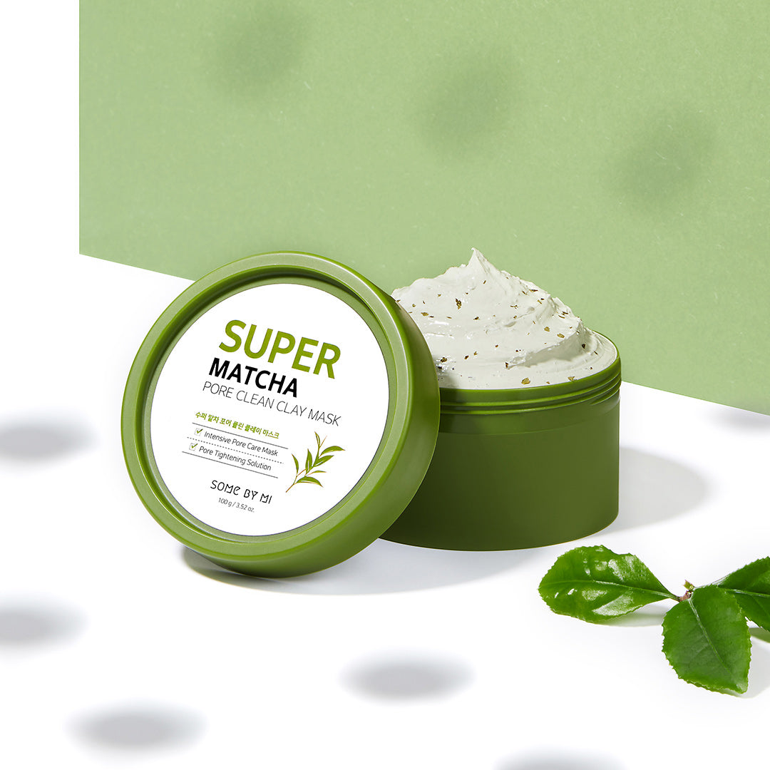 SOME BY MI SUPER MATCHA PORE CLEANSER CLAY MASK ماسك الطين سوبر ماتشا للمسام