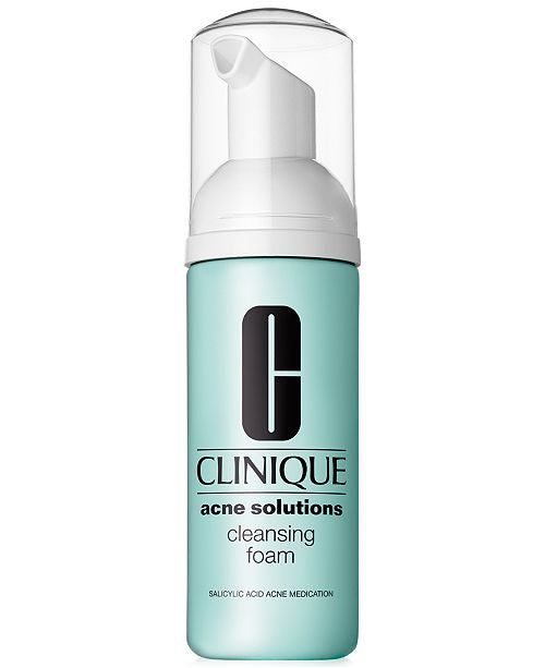 CLINIQUE acne solution cleansing foam غسول تنظيف البشرة لمعالجة الحبوب