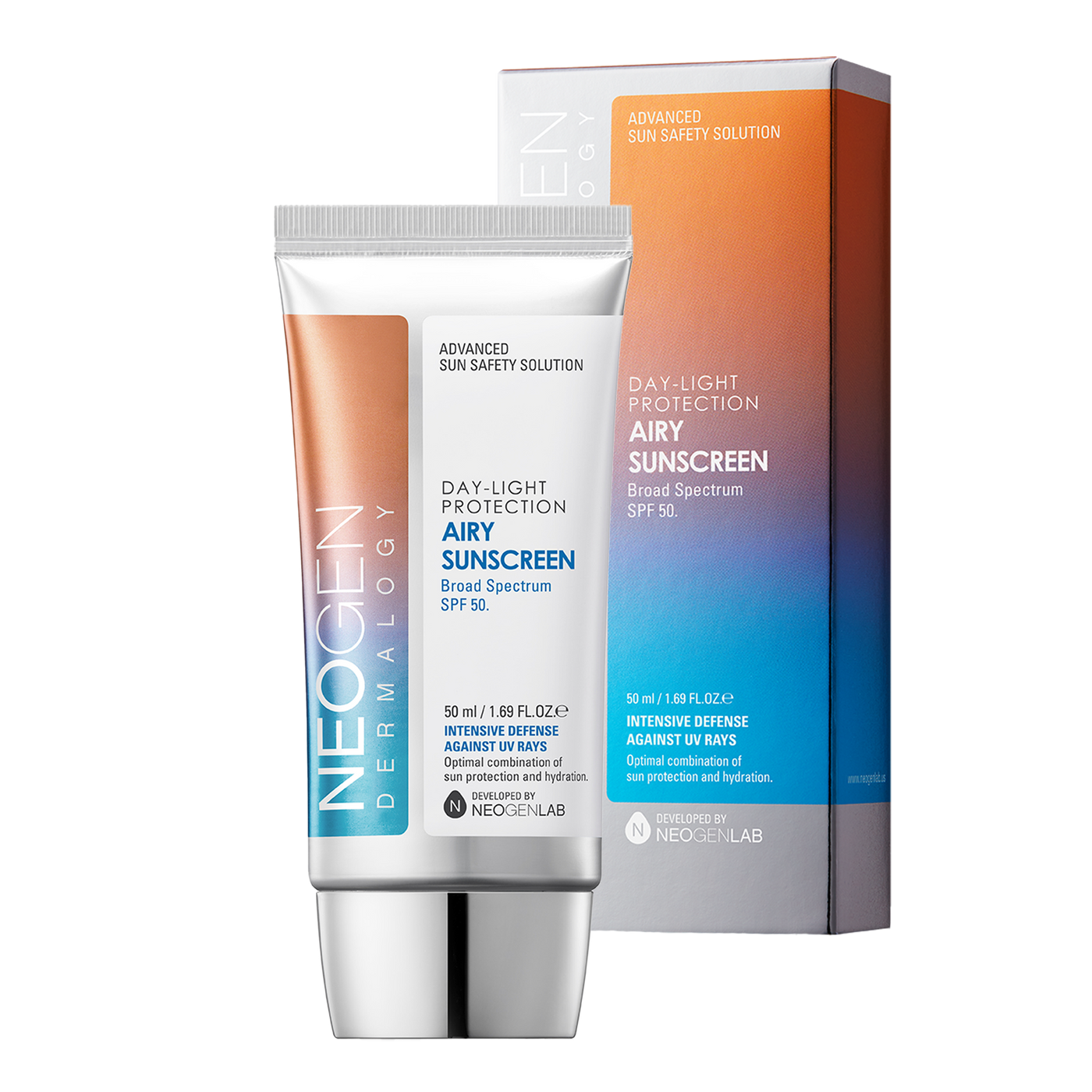 NEOGEN Day Light Protection Air Sunscreen Broad Spectrum SPF 50 واقي الشمس الكيميائي من نيوجين