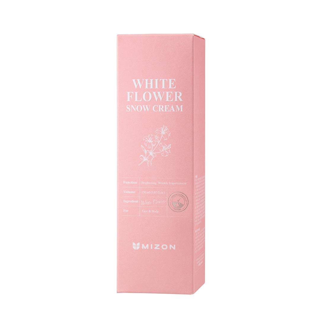 MIZON White Flower Snow Cream كريم التفتيح