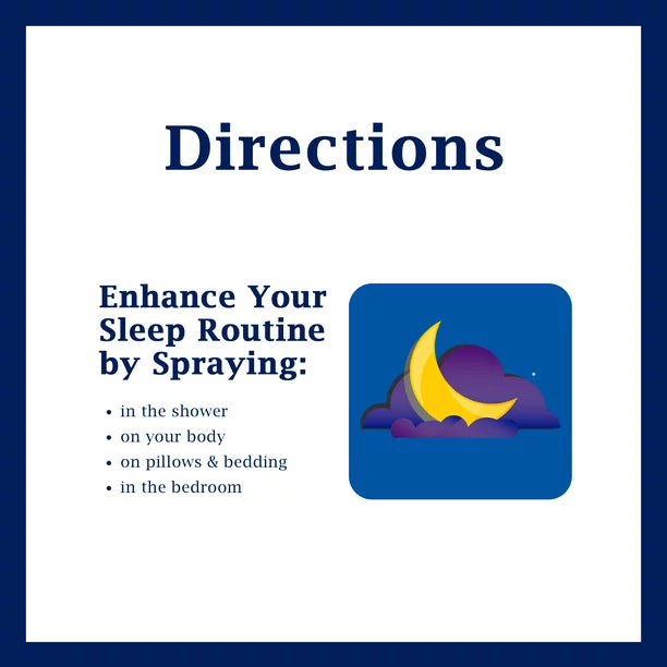 DR TEALS Sleep Spray With Melatonin & Essential Oils مست الجسم بالميلاتونين والزيوت الاساسية