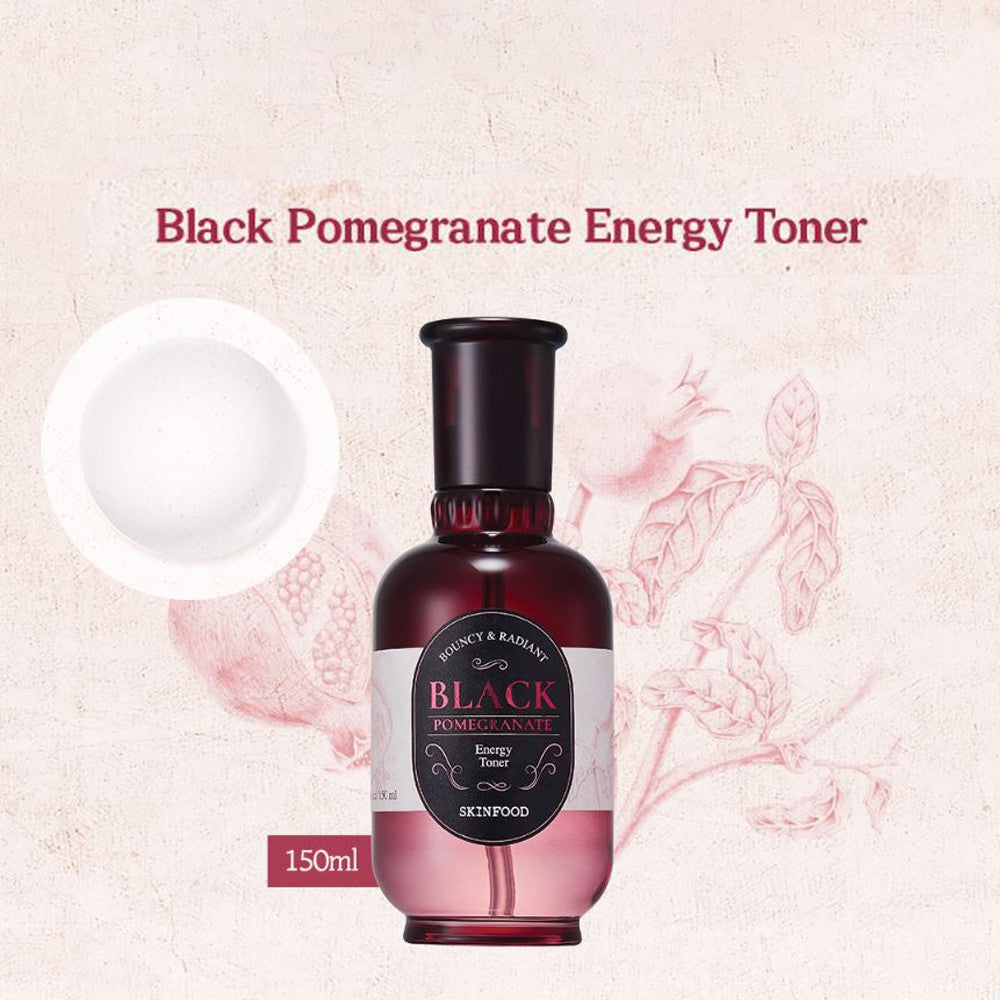 SKINFOOD Black Pomegranate Energy Toner تونر للبشره بالرمان الاسود