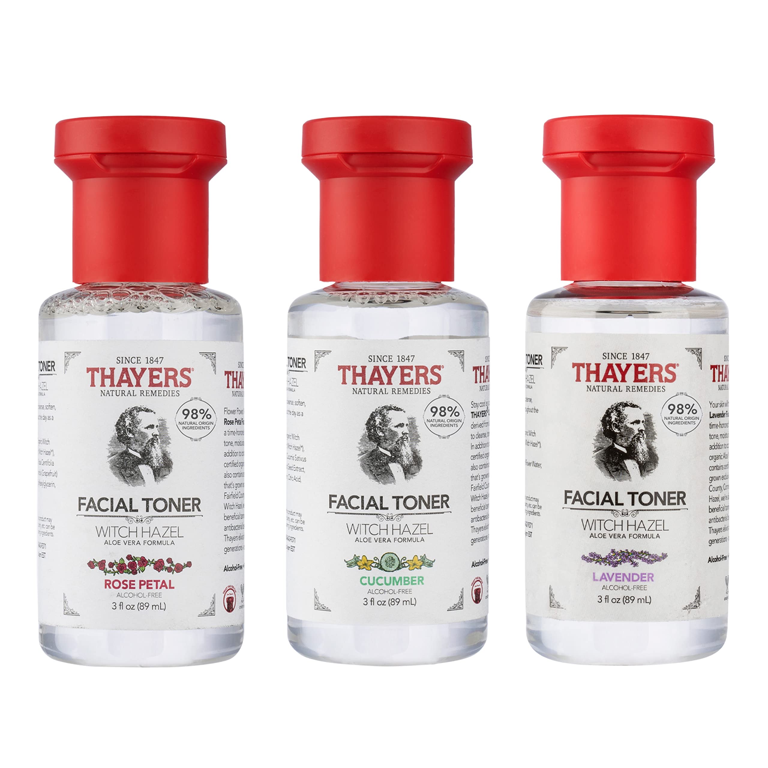 THAYERS Natural Remedies Holiday Gift Set 3 Toners