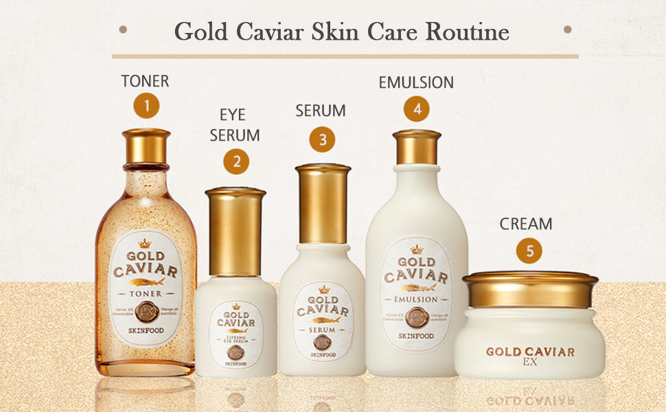 SKINFOOD Gold Caviar EX Serum