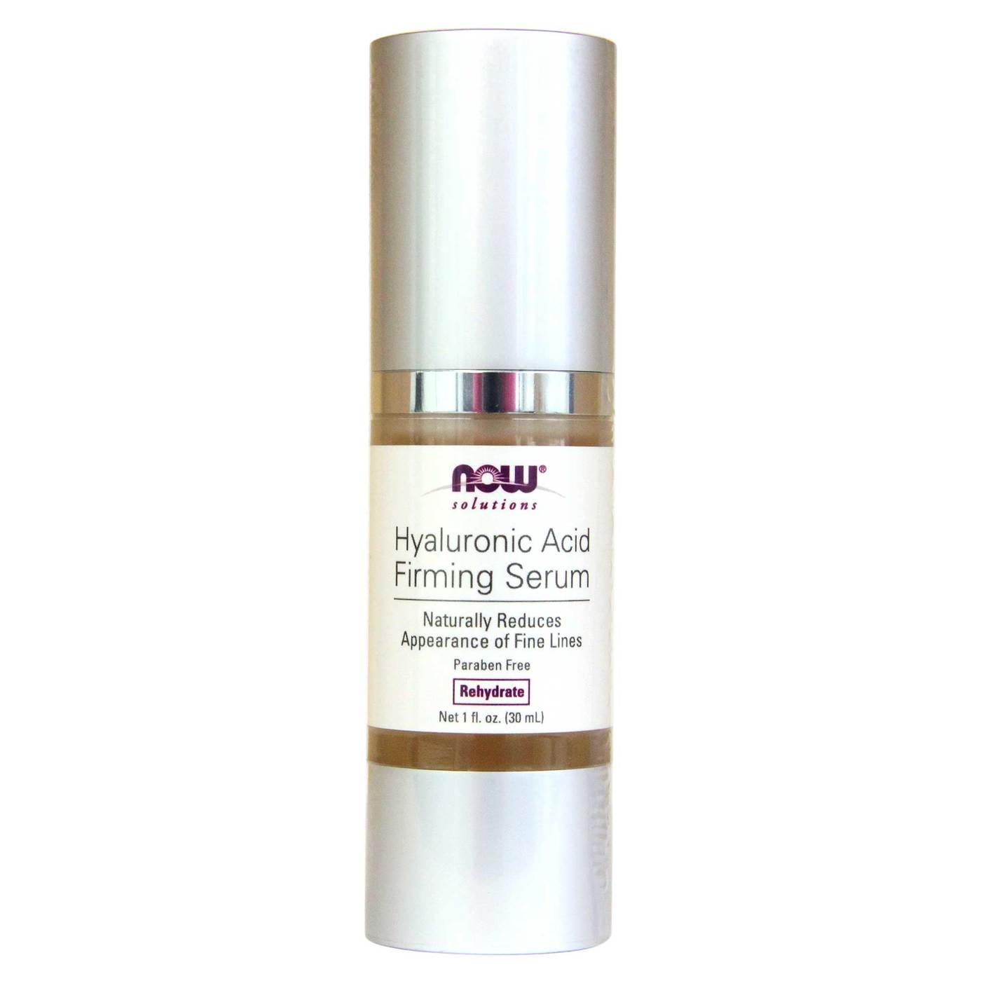 NOW FOODS SOLUTIONS Hyaluronic Acid Firming Serum سيروم الهايلرونك اسد من ناو