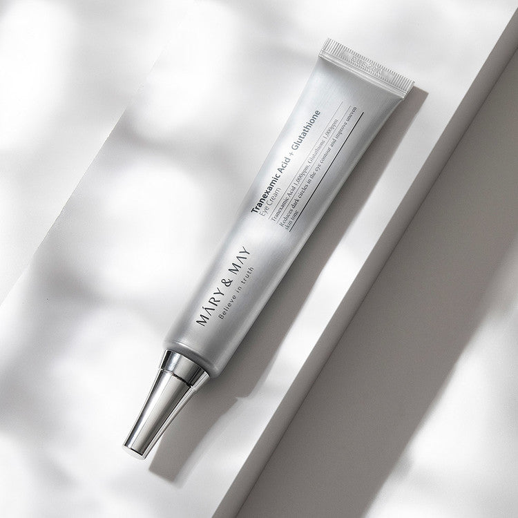 MARY & MAY Believe In Truth Tranexamic Acid + Glutathione Eye Cream كريم العين من ماري اند ماي