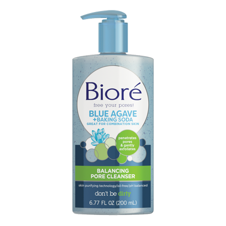 BIORE Blue Agave + Baking Soda Pore Cleanser