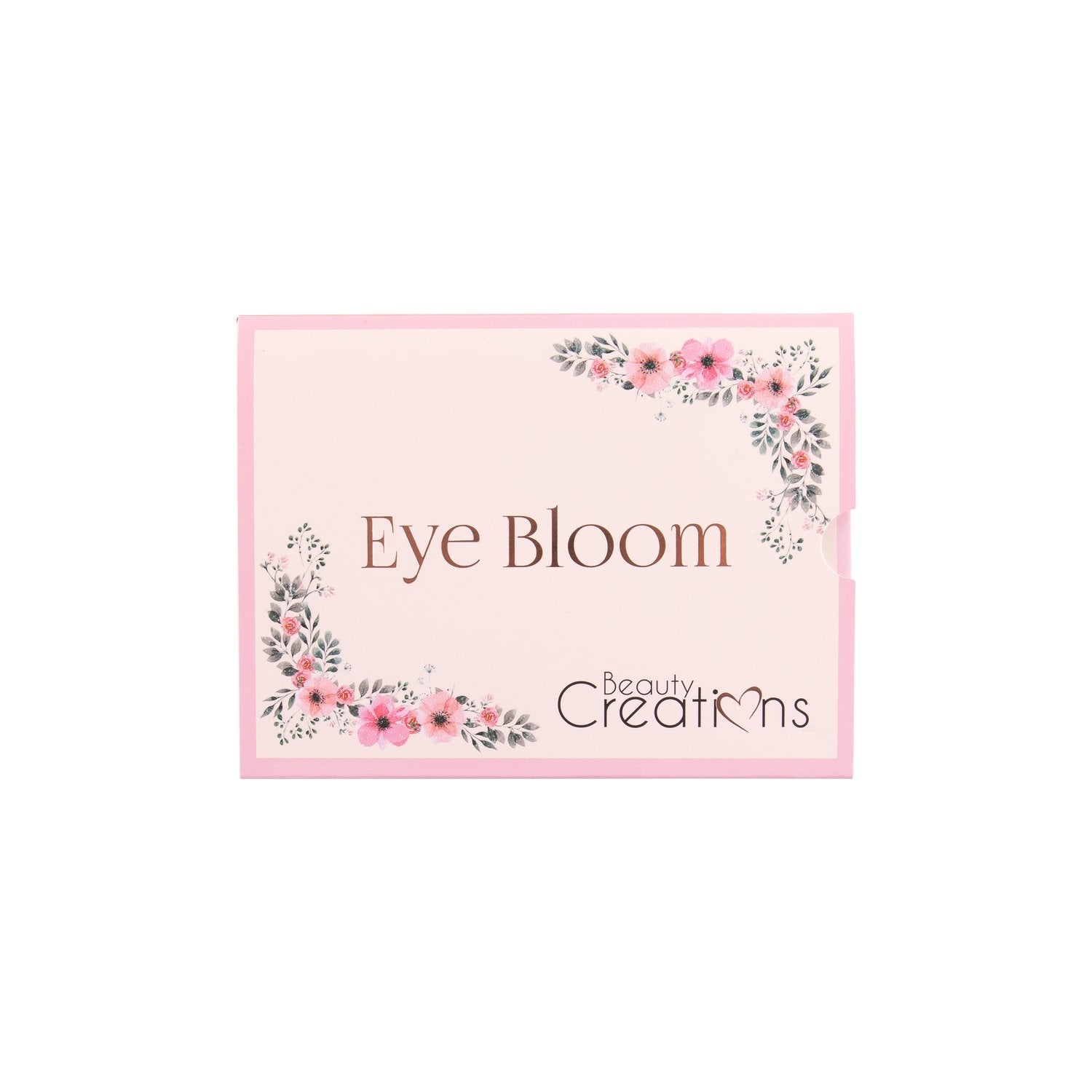 BEAUTY CREATIONS Eye Bloom Eyeshadow palette
 ظلال العيون بالوان الشمرز والنيود الدافئه