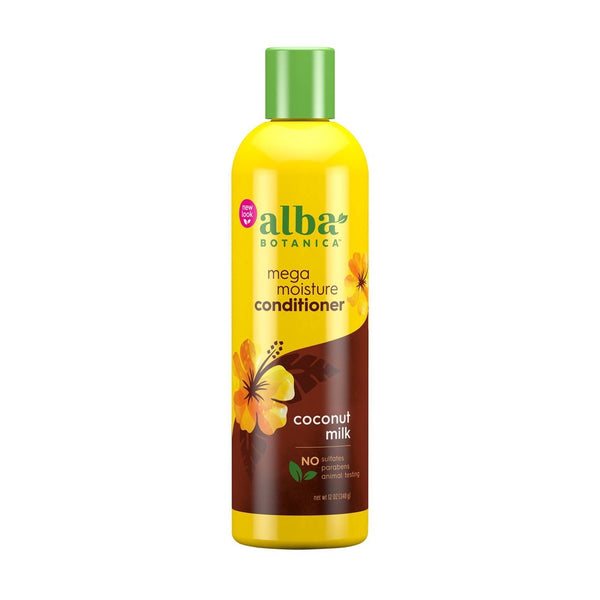 ALBA BOTANICA Mega Moisture Conditioner Coconut Milk البا كوندشنر بجوز ...