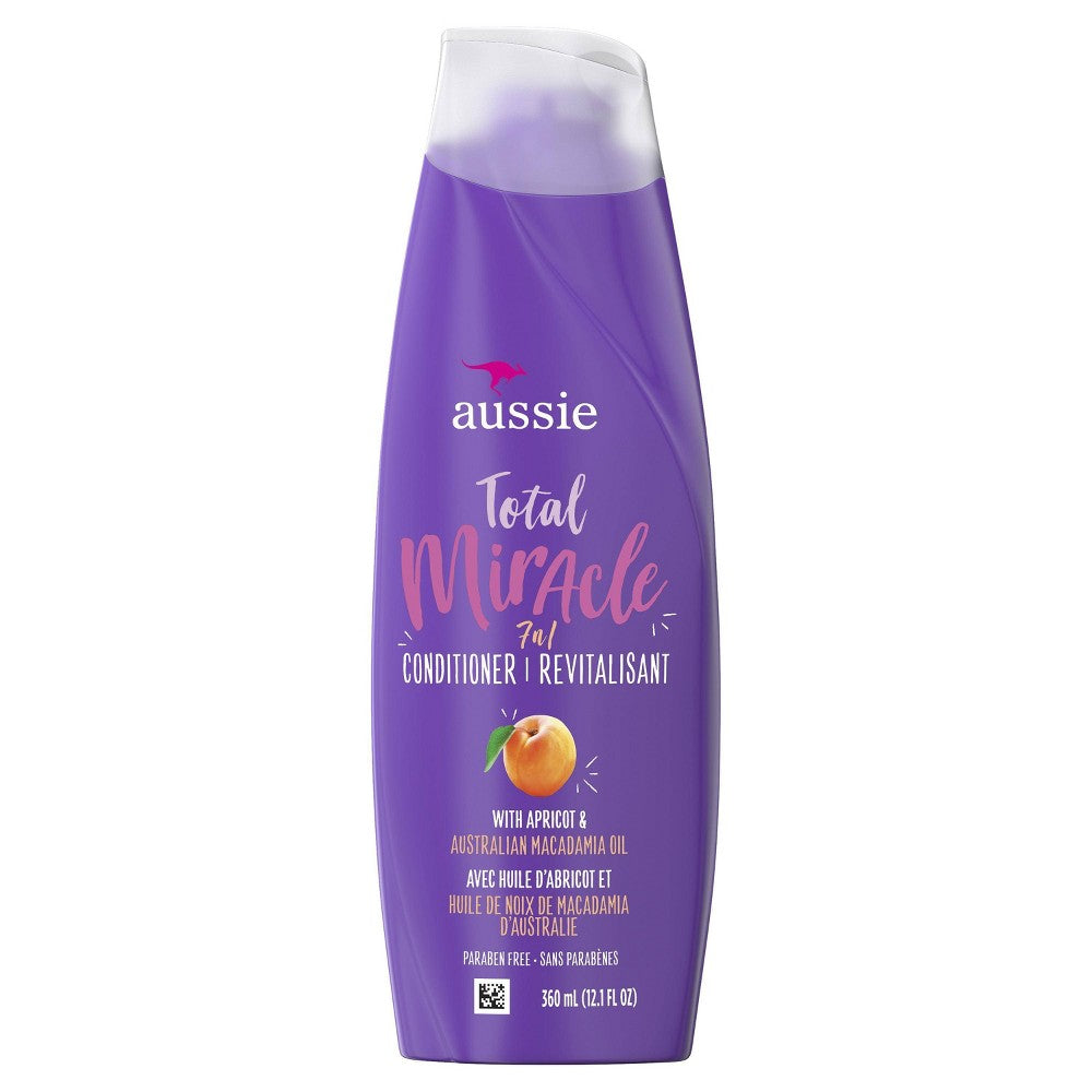 AUSSIE Total Miracle 7 in 1 Conditioner For Damaged Hair بلسم الشعر بالمشمش من اوسي
