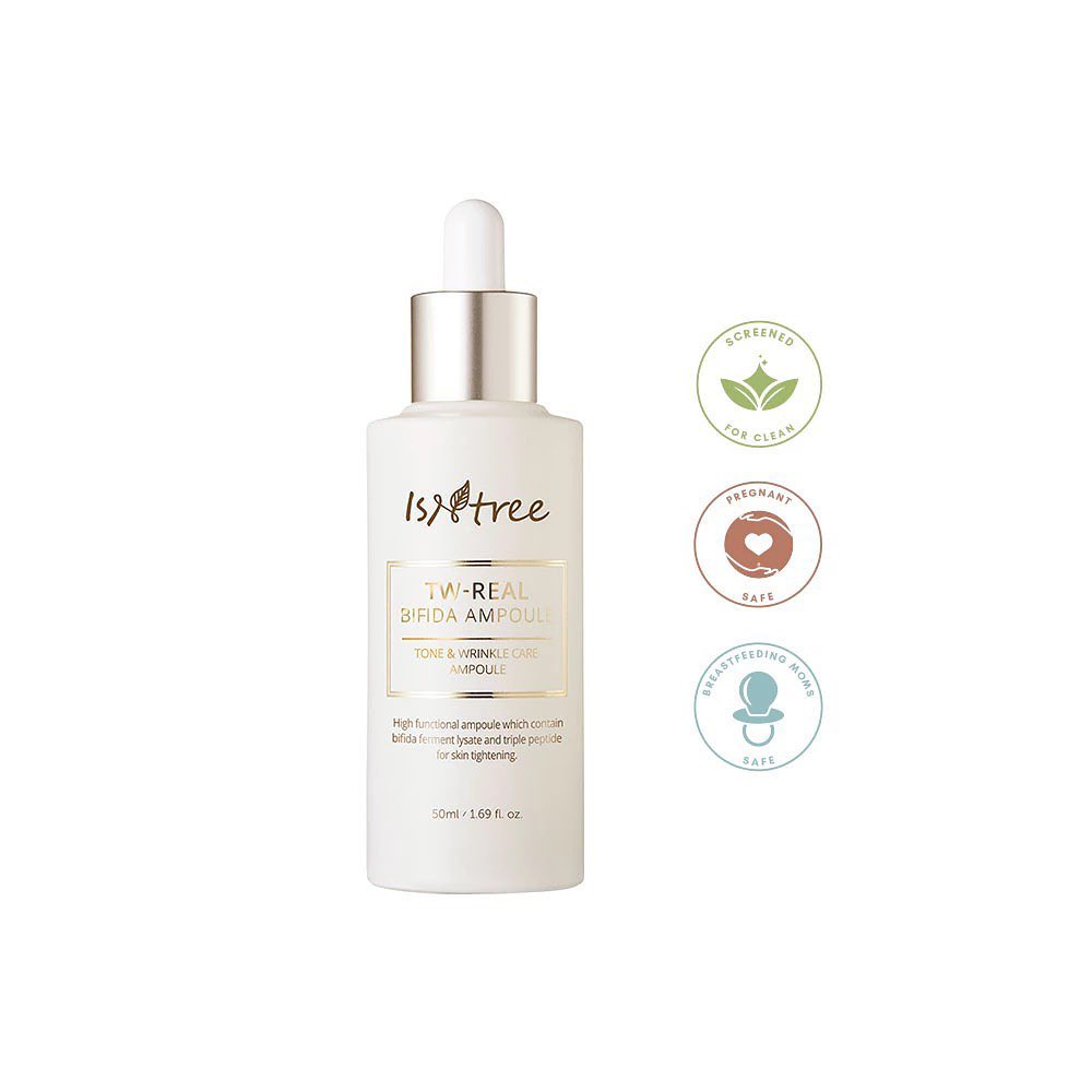 ISNTREE TW-REAL BIFIDA AMPOULE سيروم  النياسيناميد والادينوسين للبشرة من ازنتري