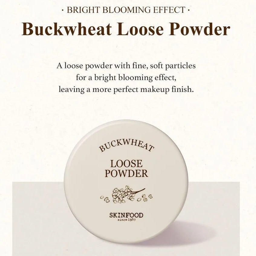 SKINFOOD Buckwheat Loose Powder لوس باودر القمح
