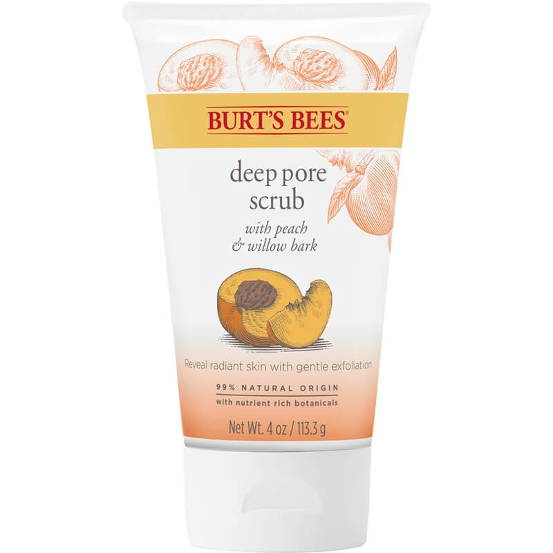 BURT'S BEES Deep Scrub With Peach & Willow Bark مقشر للبشرة