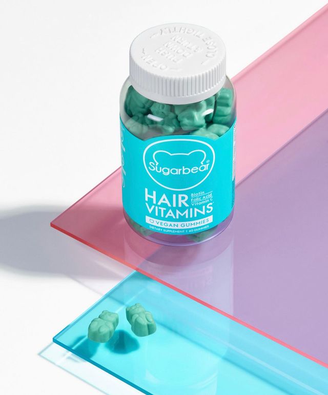 SUGARBEAR Hair Vitamin Gummies 1 Month فيتامينات الشعر والاظافر