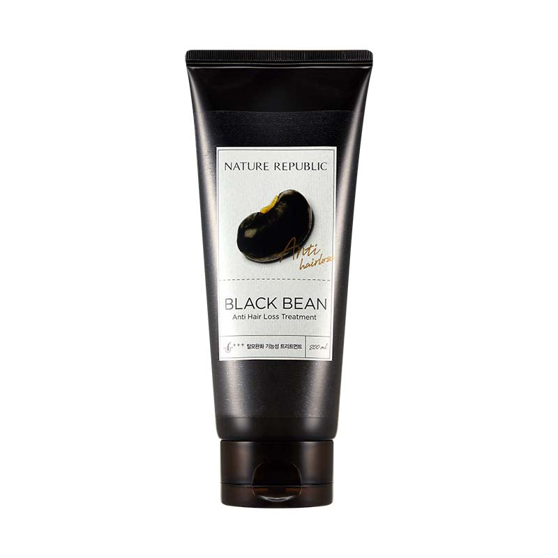 NATURE REPUBLIC Black Bean Anti Hair Loss Treatment معالج لتساقط الشعر بالفاصوليا السوداء