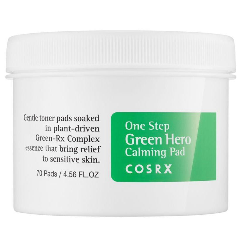 COSRX One Step Green Calming Pad شرائح البشره المهدئة